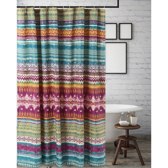 Southwest Shower Curtain , MULTI, hi-res image number 0