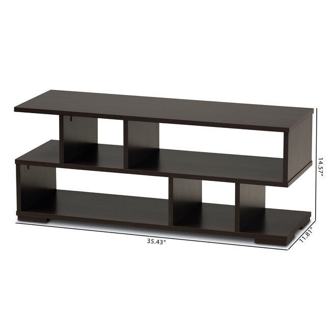 Arne Wood Tv Stand Furniture, , alternate image number 4