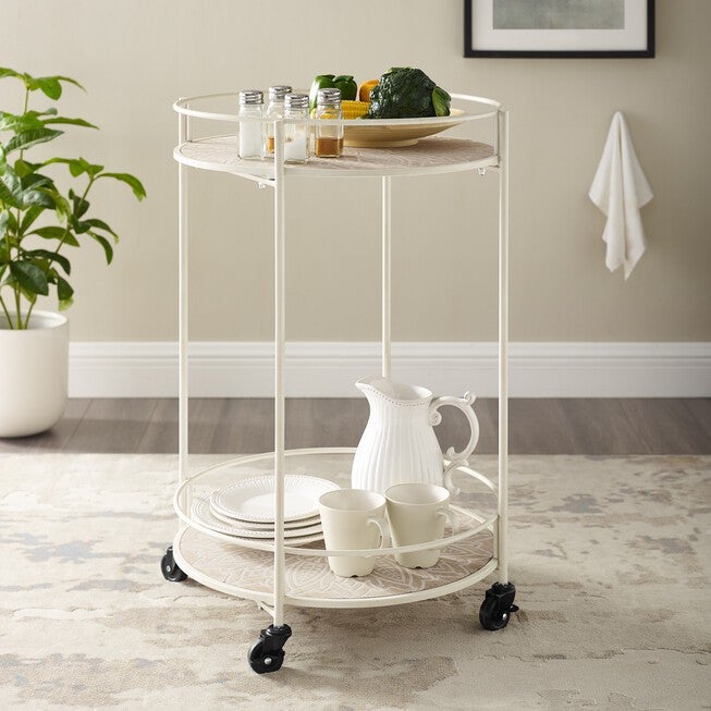 Pandola Medallion Rolling Cart, , on-hover image number null