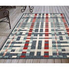 Liora Manne Portofino Plaid Indoor/Outdoor Rug, , alternate image number null