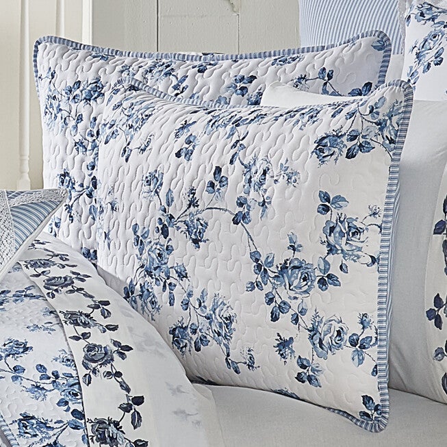 Rialto 3 Piece Quilt Set, FRENCH BLUE, alternate image number null