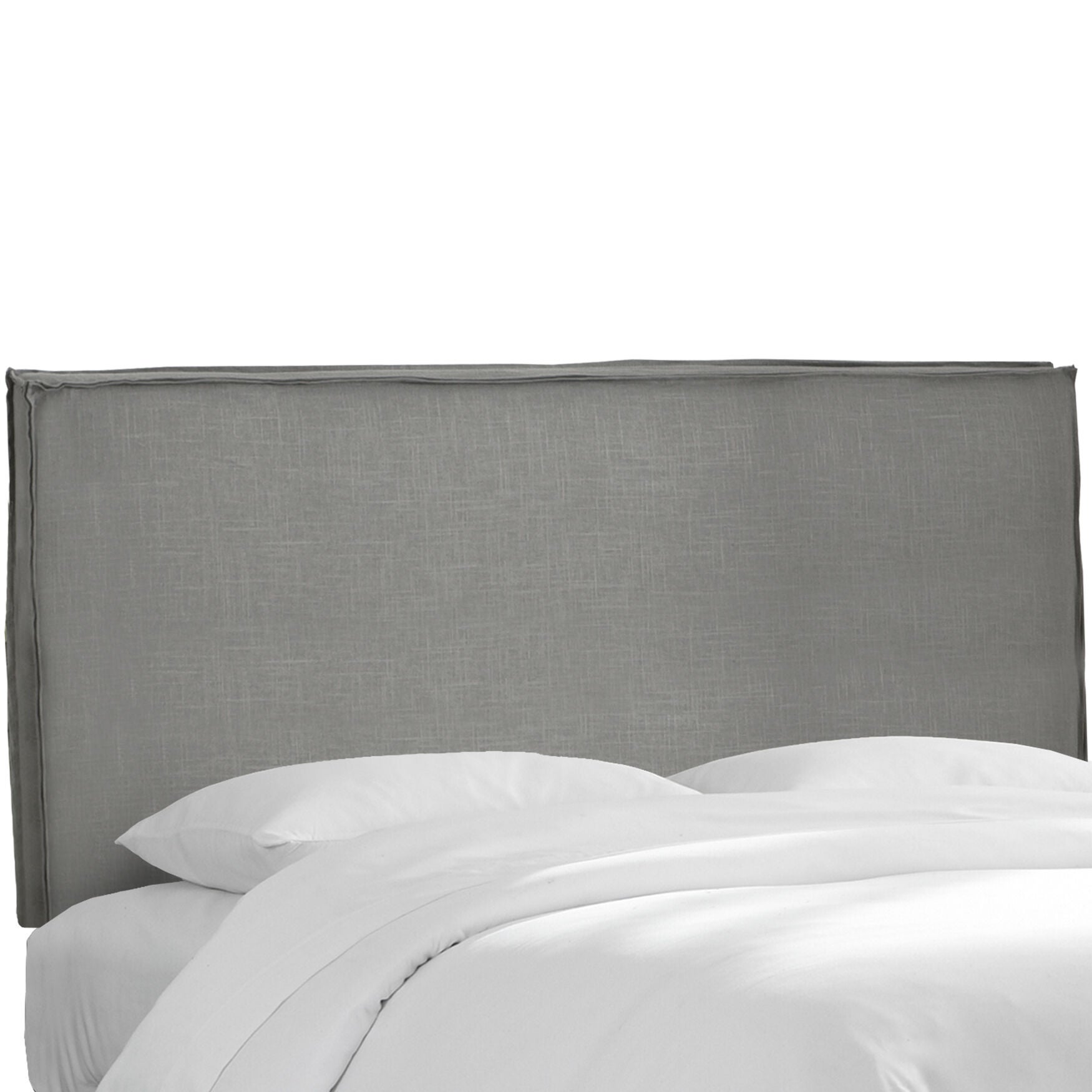 Lorel Slipcover Headboard, LINEN GREY, hi-res image number 0