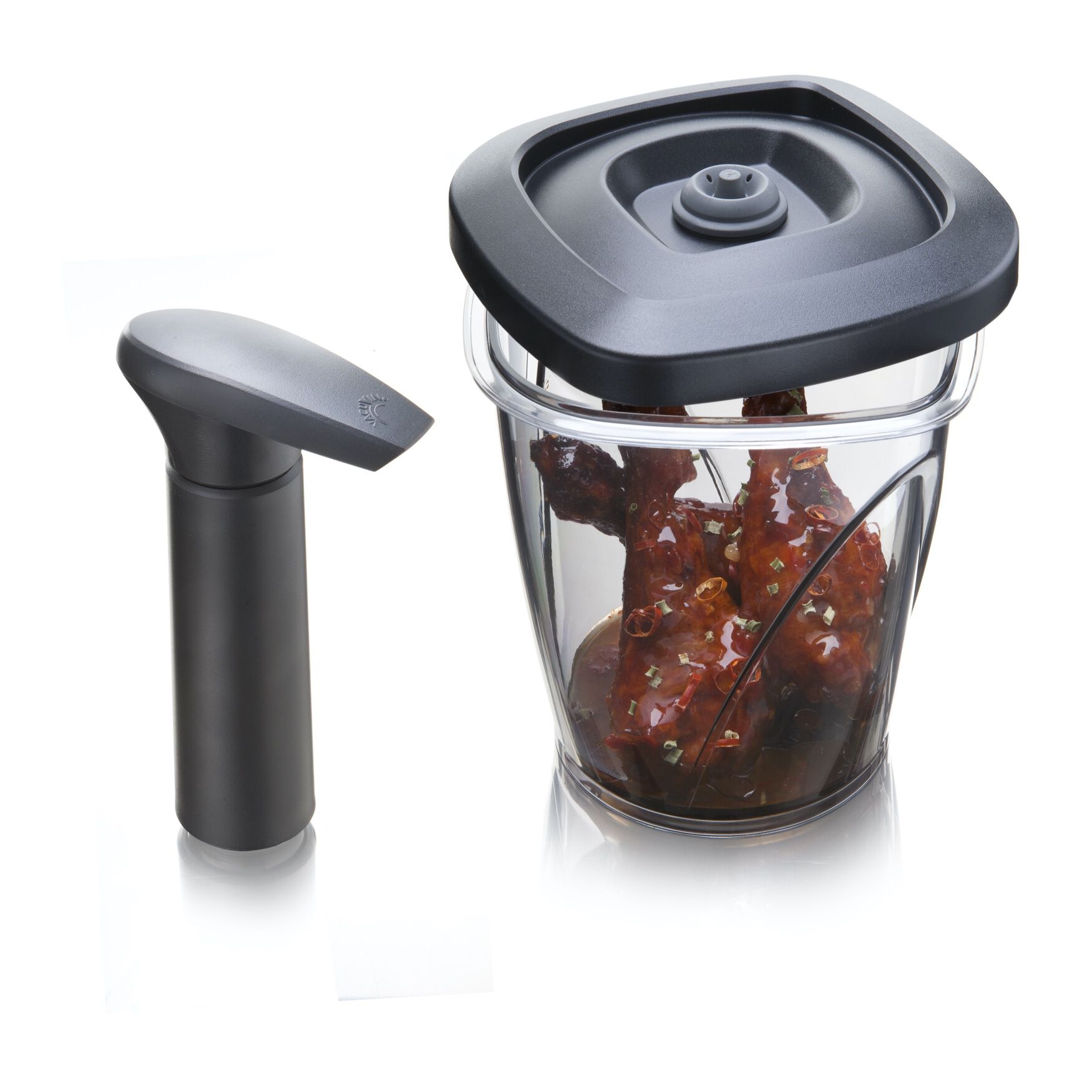 Vacuum Marinater Quickly Tenderizes Meat | King Size