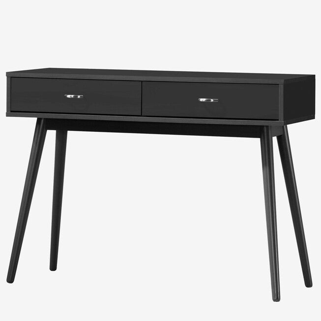 Montage Mid-Century Desk, Black, BLACK, hi-res image number null