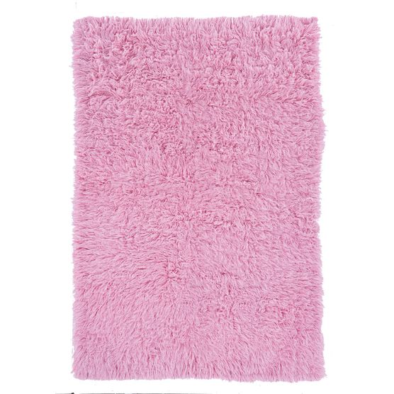 Flokati Pastel Pink Rug, PINK, hi-res image number null
