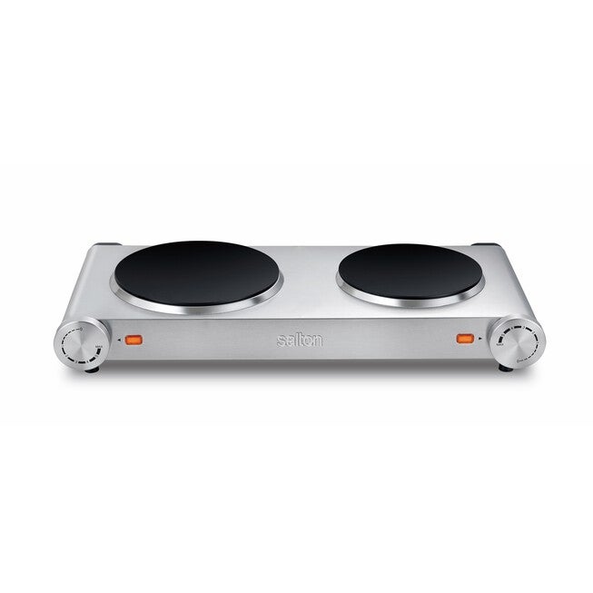 Infrared Cooktop - Double Burner, STAINLESS STEEL, hi-res image number null