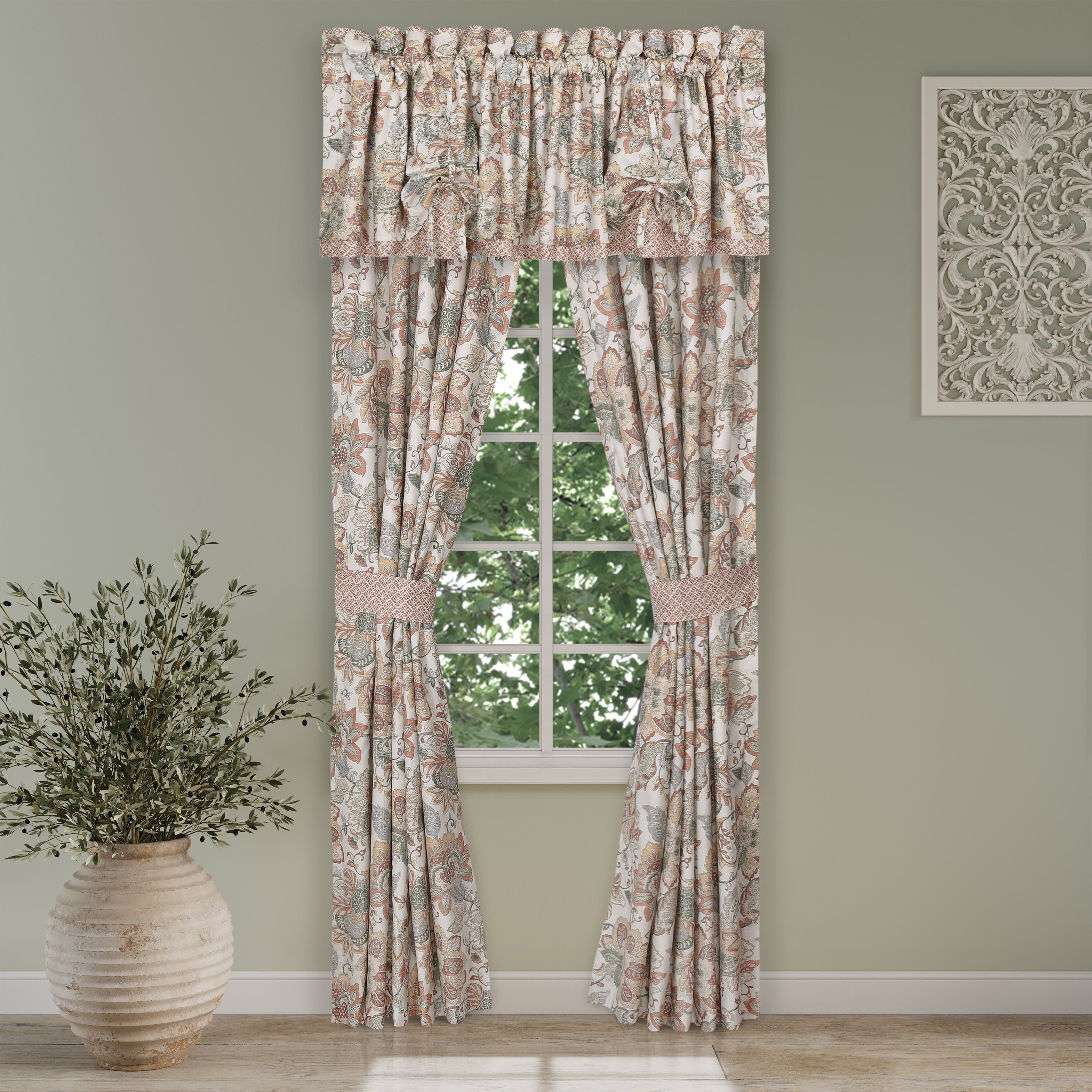 Janessa Window Straight Valance, SPICE, alternate image number 2