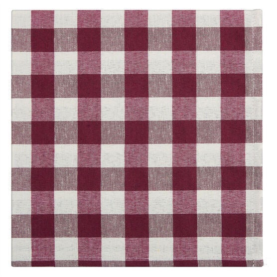 Buffalo Check Dinner Table Napkins Set of Four, , alternate image number null