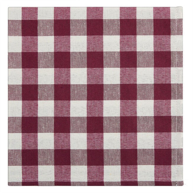 Buffalo Check Dinner Table Napkins Set of Four, , alternate image number 3