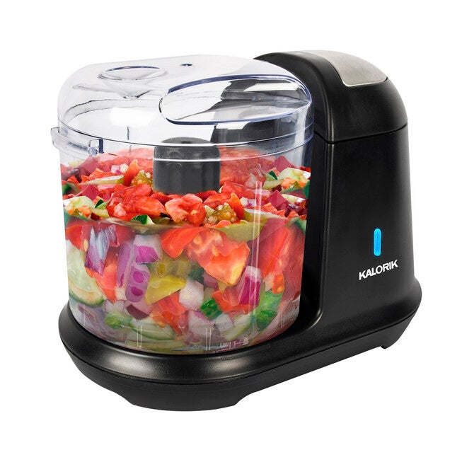Kalorik 1.5 Cup Cordless Electric Food Chopper, Black, BLACK, hi-res image number null
