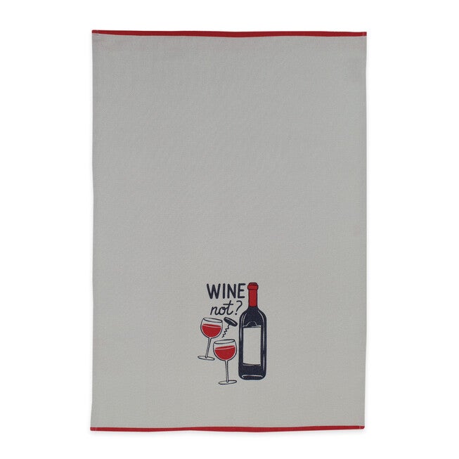 Fun Designer Print Kitchen Towel, Set 2, , alternate image number null