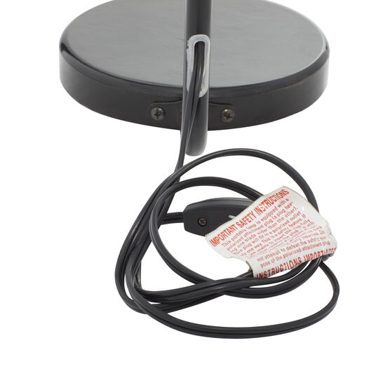 Black Metal Traditional Table Lamp, , alternate image number null