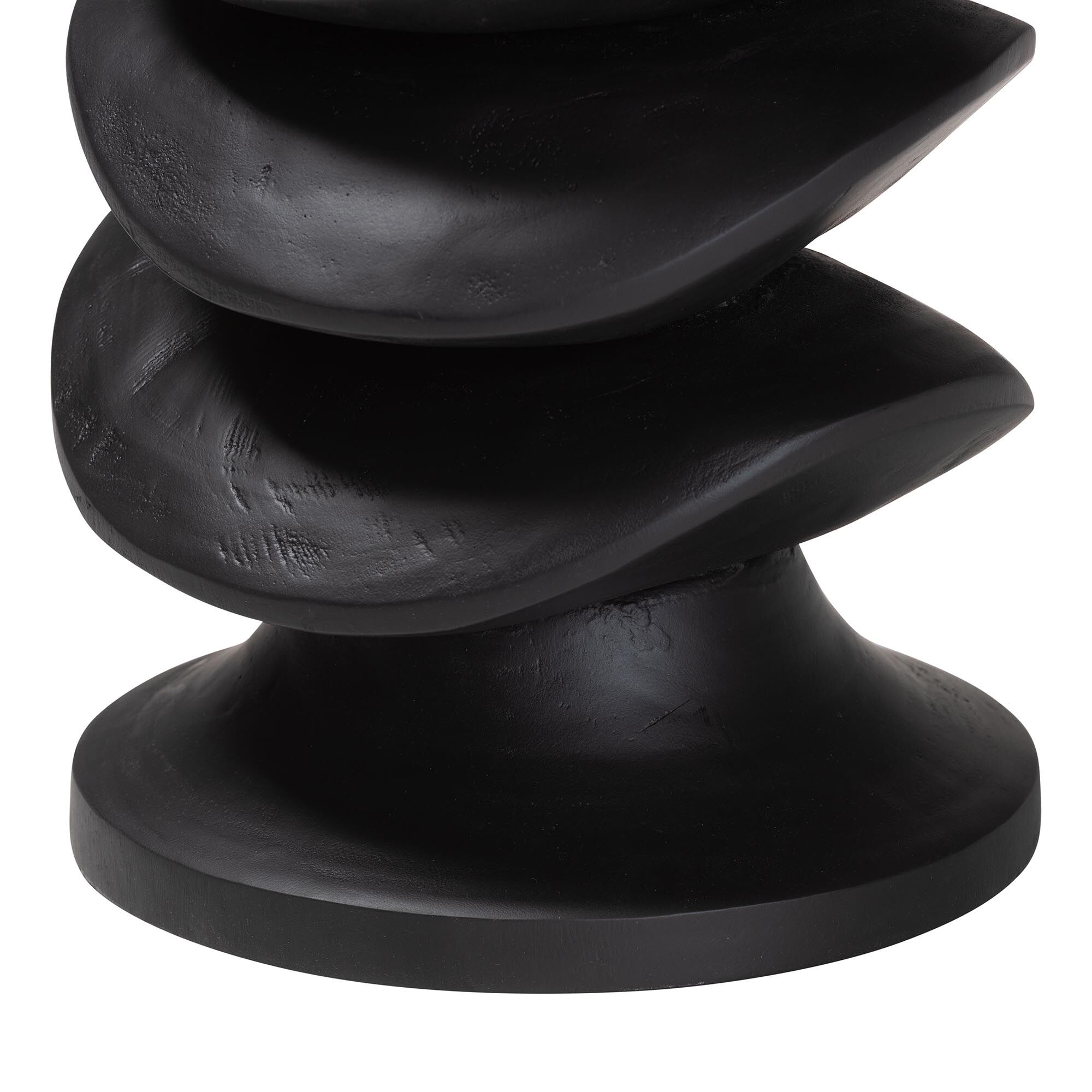 Ziva End Table with Petrified Wood Top, BROWN, alternate image number 4