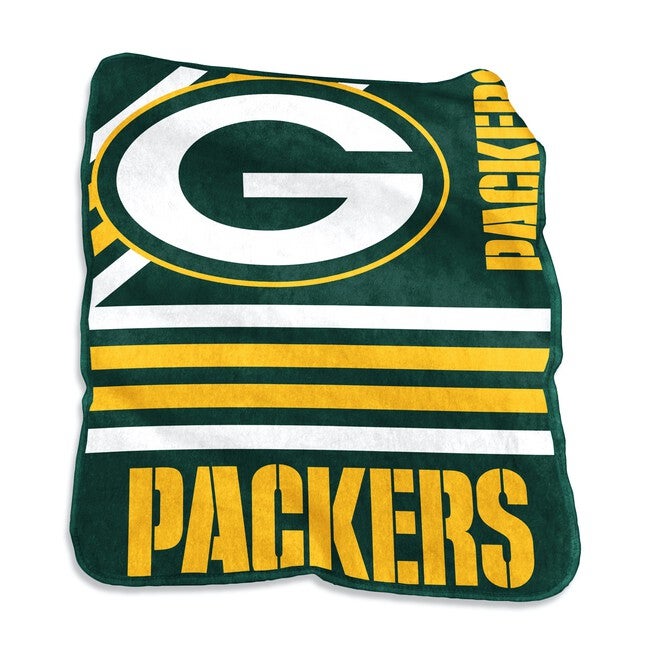 Green Bay Packers Raschel Throw Home Textiles, MULTI, hi-res image number null