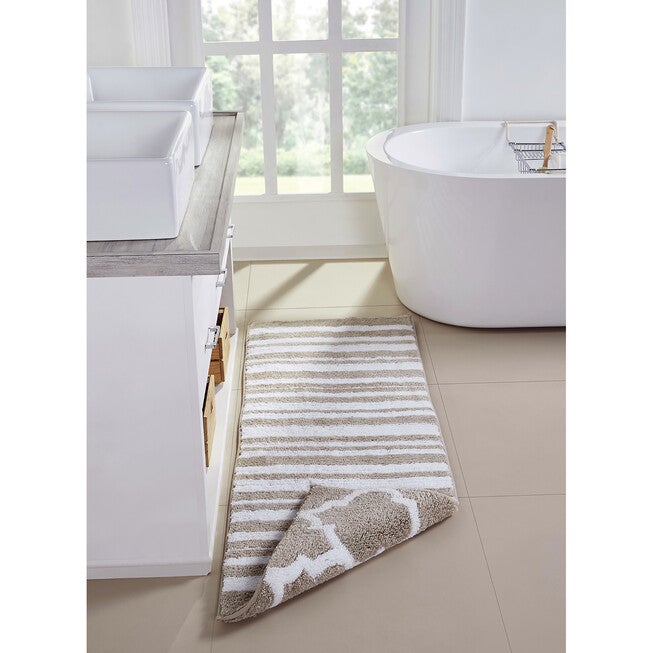 Marrakesh Collection 100% Polyester 20 inches X 60 inches Runner Bath Rug, , on-hover image number null