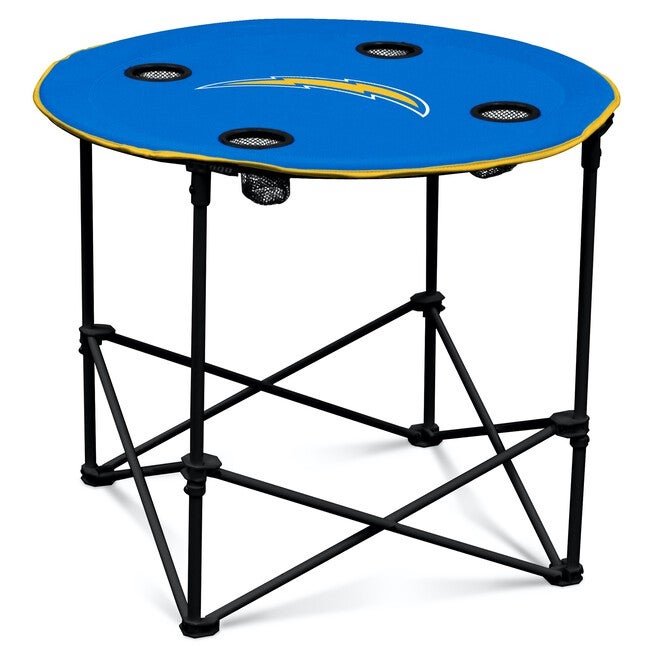 La Chargers Classic Mark Round Table Tailgate, MULTI, hi-res image number 0