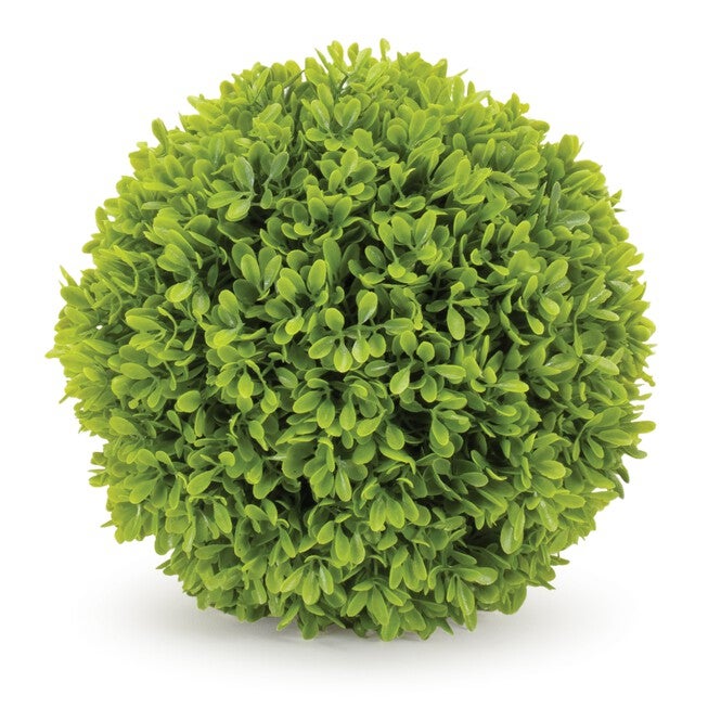 Boxwood Foliage Orb (Set of 2), GREEN, hi-res image number 0