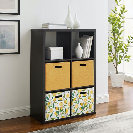 Glencoe 6 Cubby Storage Cabinet - Expresso, , alternate image number null