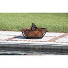 Barzelonia Round Copper Look Fire Pit, , alternate image number null