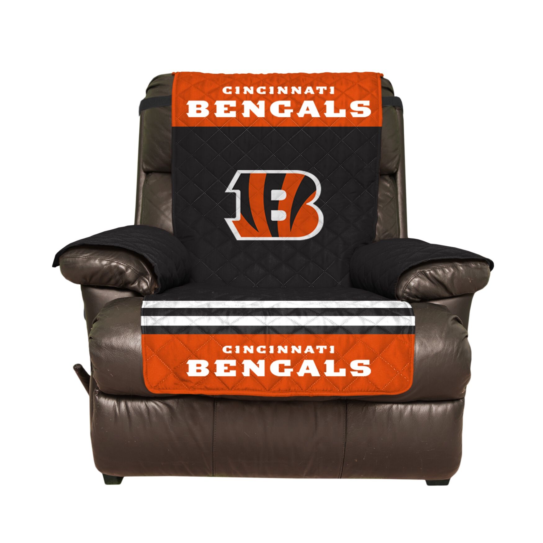 NFL Furniture Protector Recliner, CINCINNATI BENGALS, hi-res image number 0