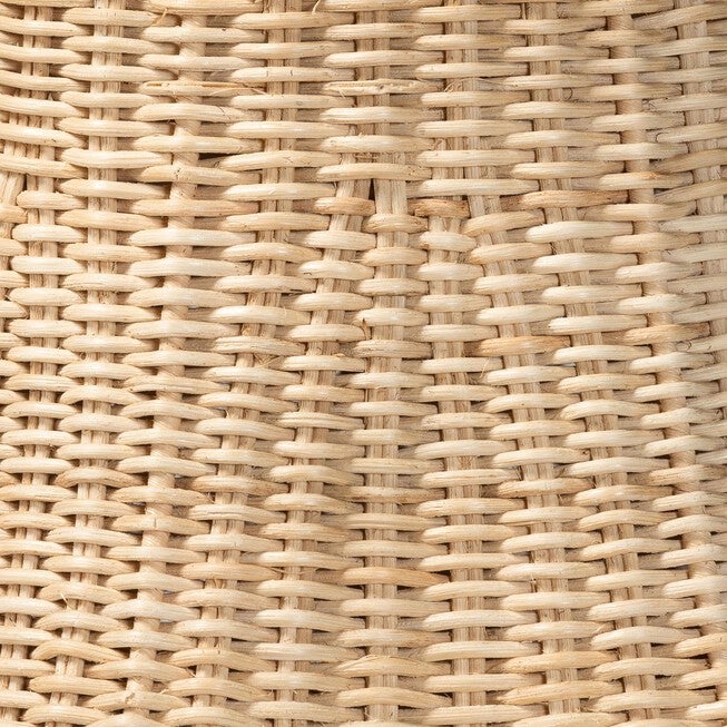 Semira Bohemian Natural Scalloped Rattan Pendant Lampshade, NATURAL, alternate image number null