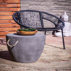 Grey Cement Modern Outdoor Accent Table, , alternate image number 6