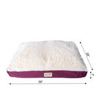 Large Pet Dog Bed, Mat With Poly Fill Cushion& Removable Cover, , alternate image number null