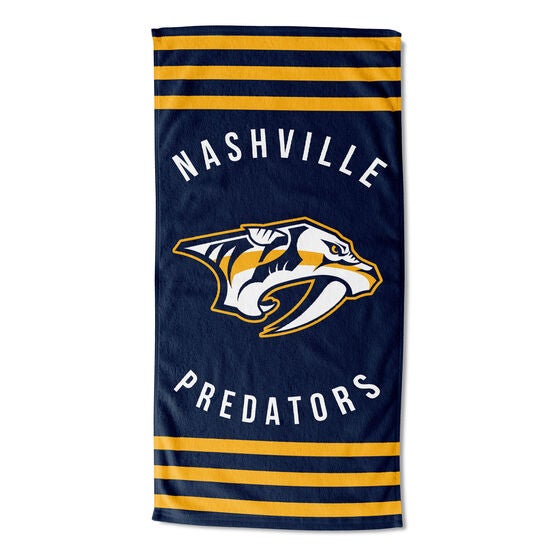 Predators Stripes Beach Towel, MULTI, hi-res image number null
