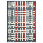Liora Manne Portofino Plaid Indoor/Outdoor Rug, NAUTICAL, hi-res image number null