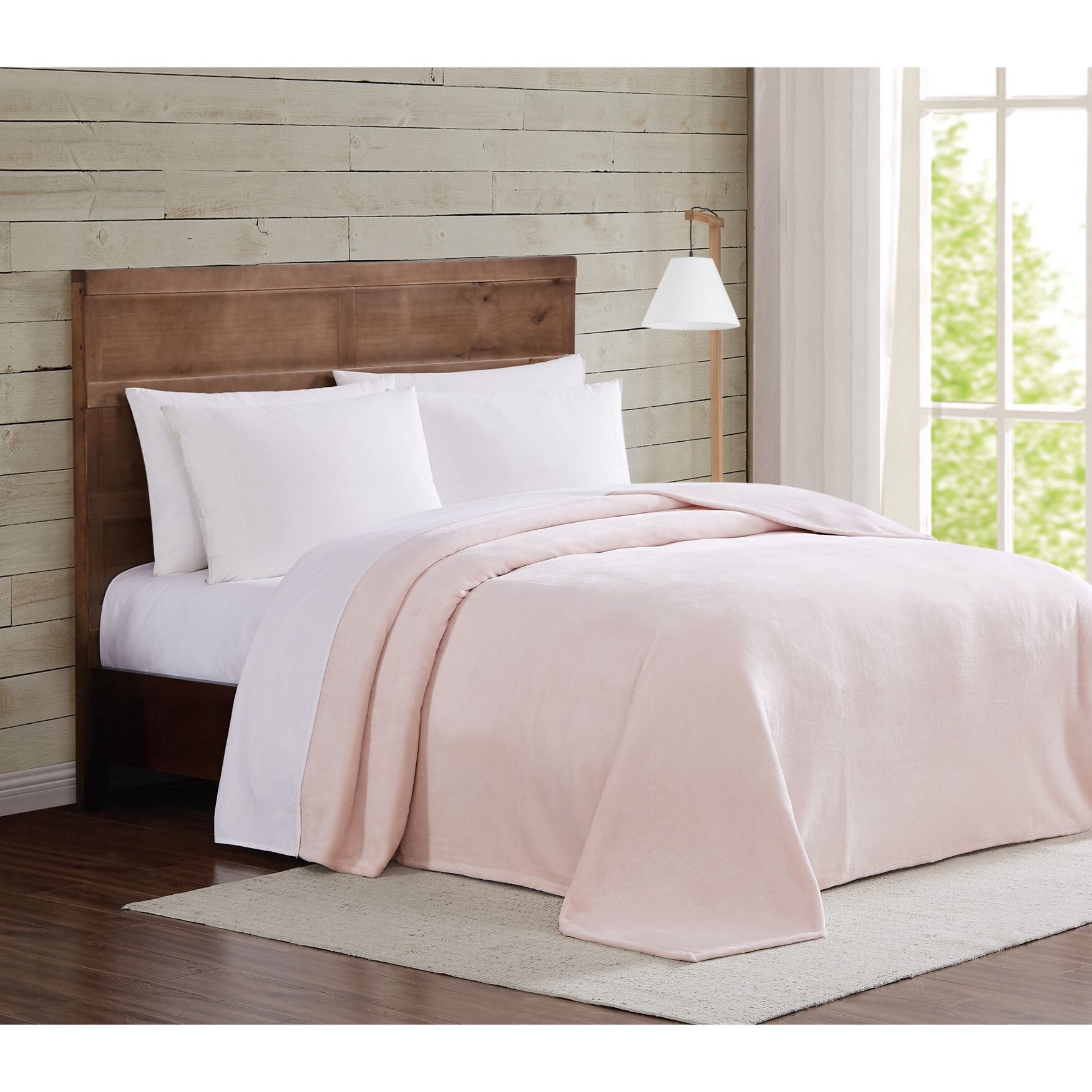 Velvet plush blanket king size deals