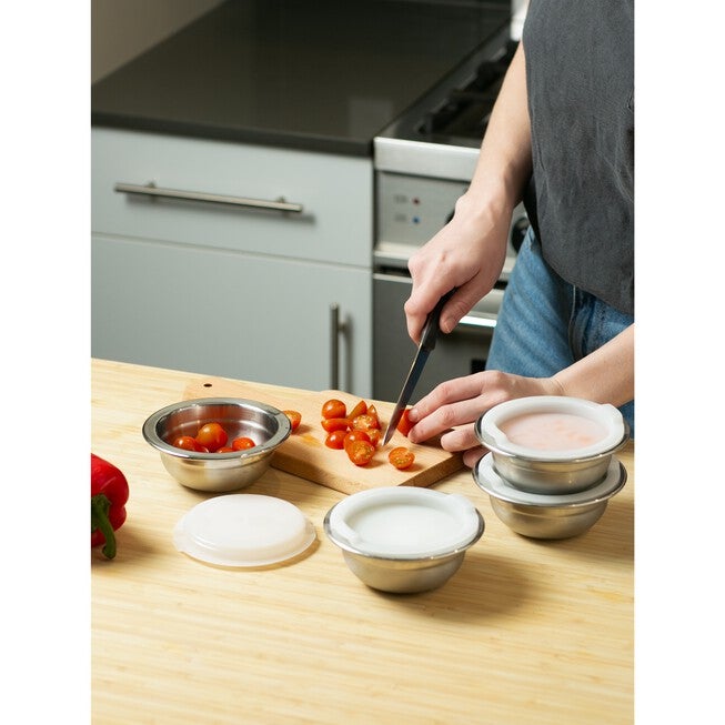 Prep Bowls With Lids, Set of 4, , alternate image number 3