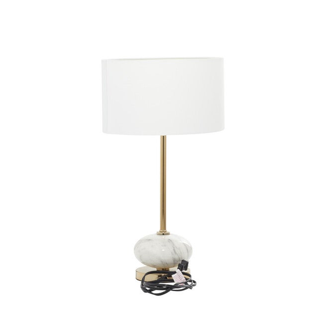Gold Metal Glam Table Lamp, , on-hover image number 1