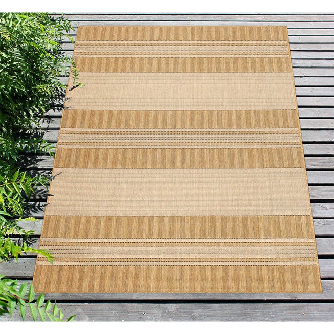Liora Manne Carmel Stripe Indoor/Outdoor Rug, , alternate image number null