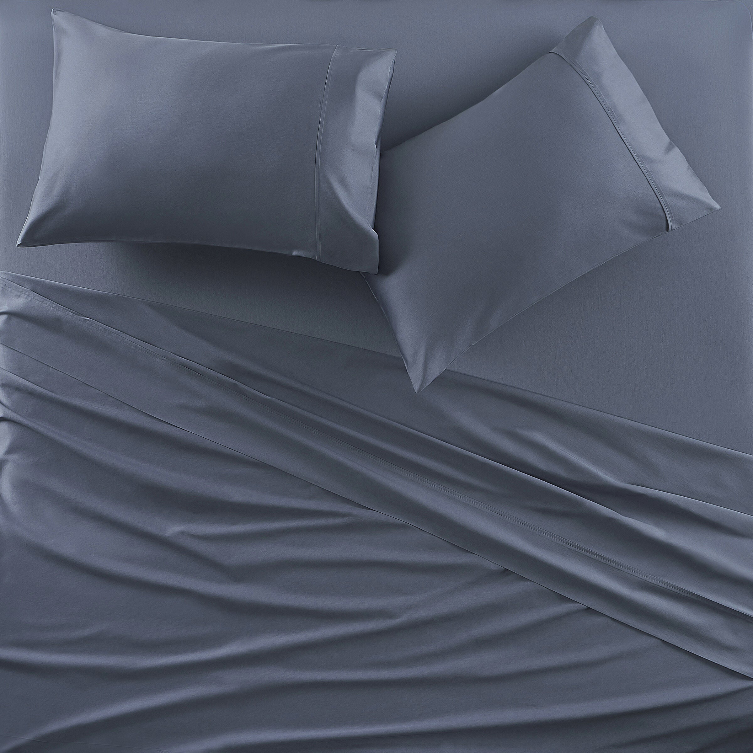 PREMIER SATEEN SHEET SET, ATLANTIC BLUE, hi-res image number 0