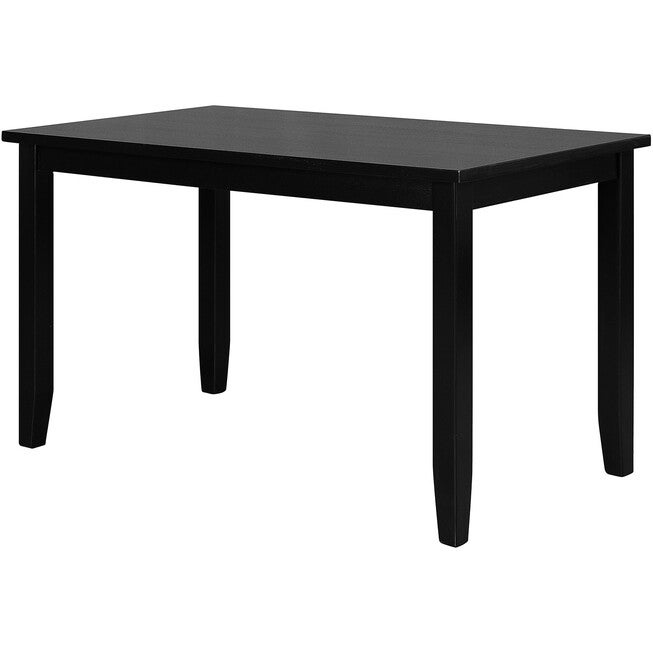 Kendal Dining Table, White, BLACK, alternate image number 1