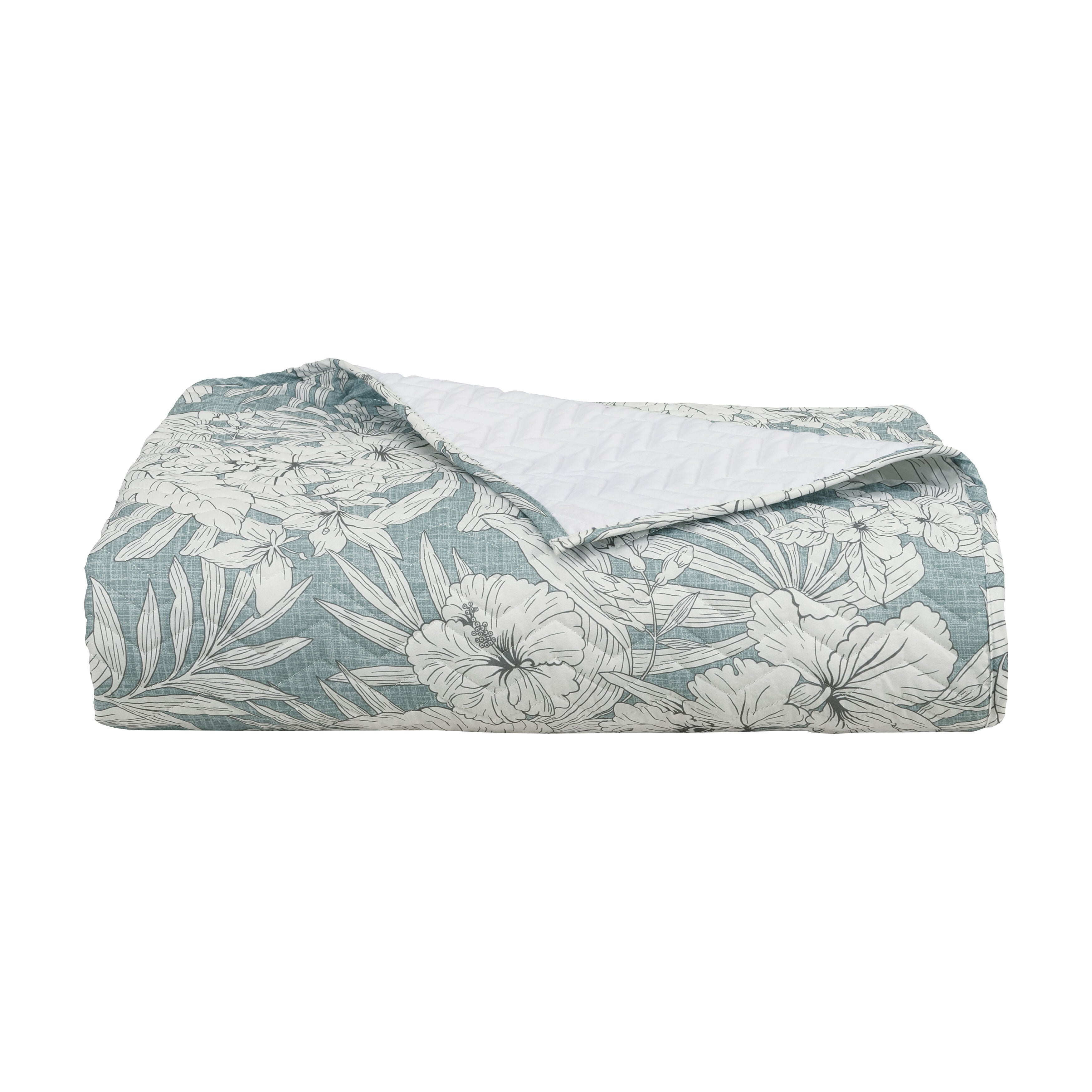 AUCKLAND QUILT SET, AQUA, alternate image number 4
