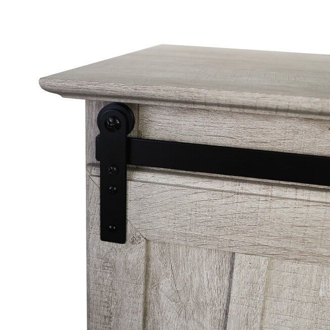 Finley 56-inch TV Stand with 2 Barn Doors, , alternate image number 5