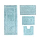 Classy 3-Pc. Bath Mat Set, AQUA, hi-res image number null