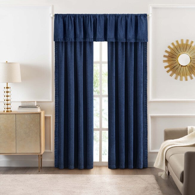 Bordeaux Window Curtain Valance, , alternate image number 2
