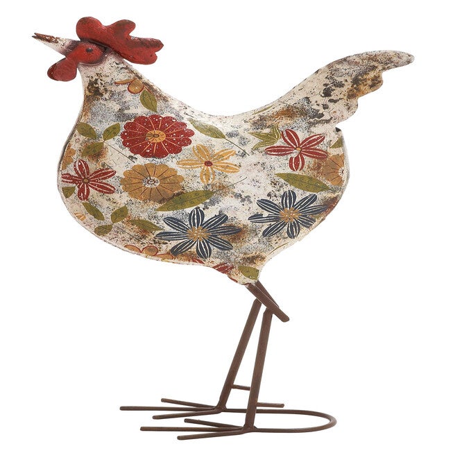 Iron Eclectic Birds Garden Sculpture, MULTI, hi-res image number null