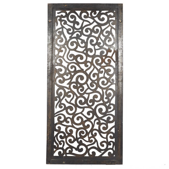 Brown Traditional Ornamental Wood Wall Décor, , alternate image number null