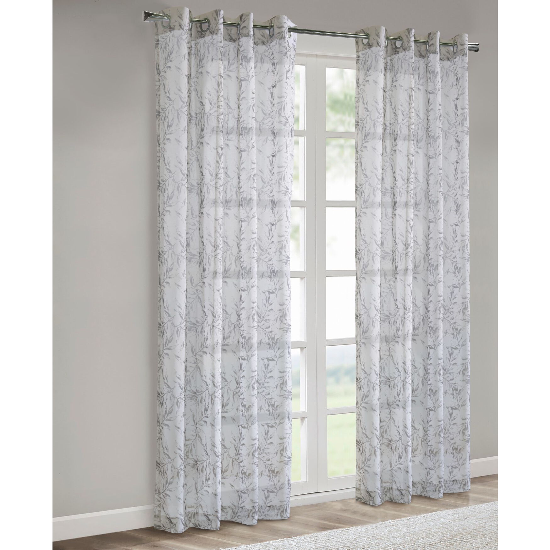 Jenny Light Filtering Grommet Curtain Panel, , alternate image number 6