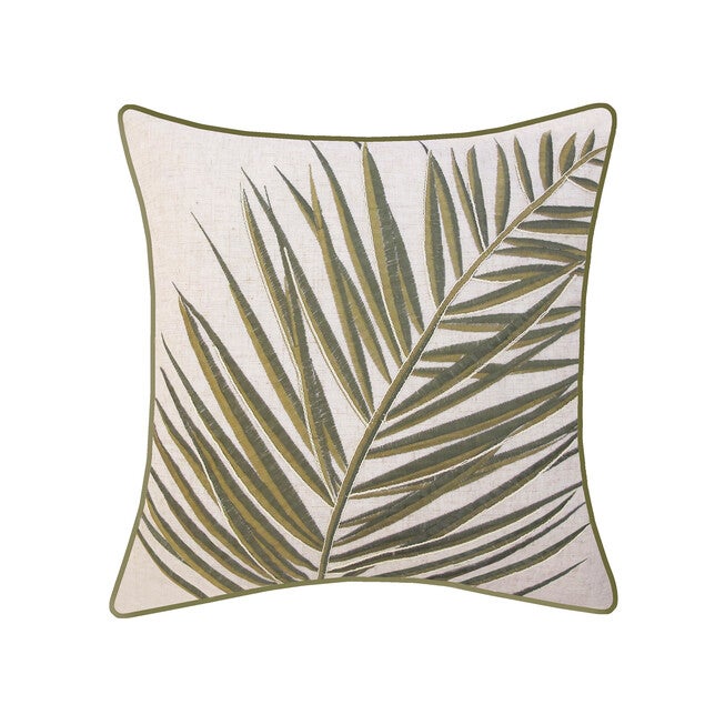 New York Botanical Garden® Fern Pillow Dec Pillow, NATURAL, hi-res image number null