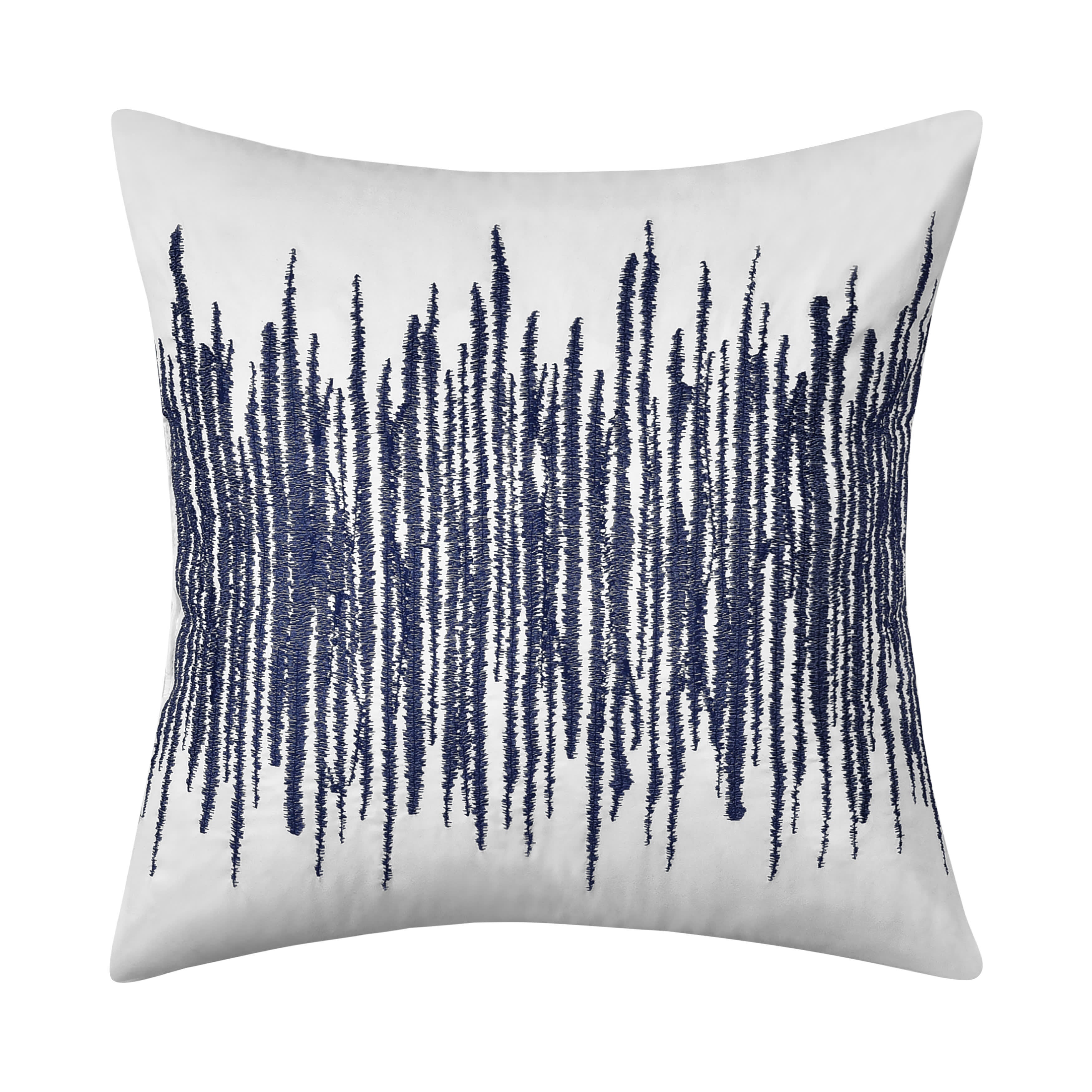 Dalton 18 Inch Square Decorative Throw Pillow, NAVY, hi-res image number null