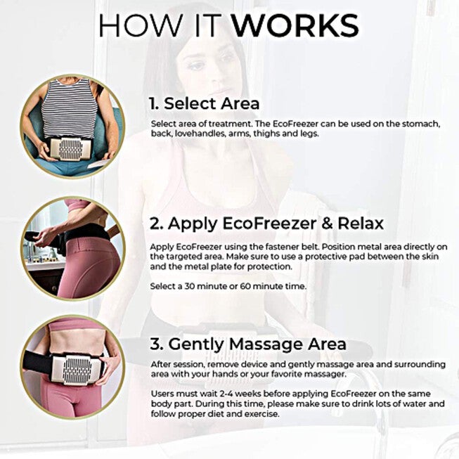 Ecofreezer Fat Freezing Belt Home Cryolipolysis Sculpting Wellness, , alternate image number null