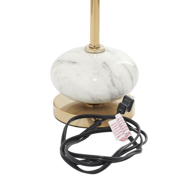 Gold Metal Glam Table Lamp, , alternate image number 7