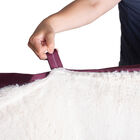 Large Pet Dog Bed, Mat With Poly Fill Cushion& Removable Cover, , alternate image number null