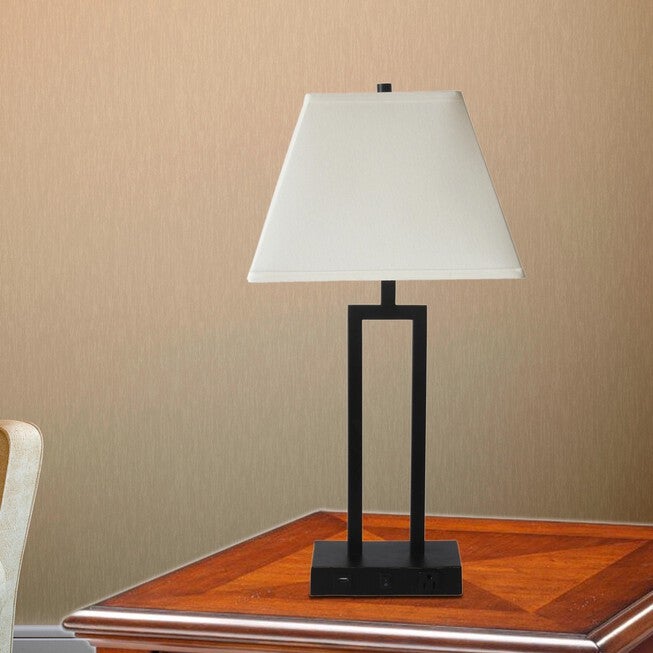 Bronze Metal 27 inches Table Lamp, , on-hover image number 1