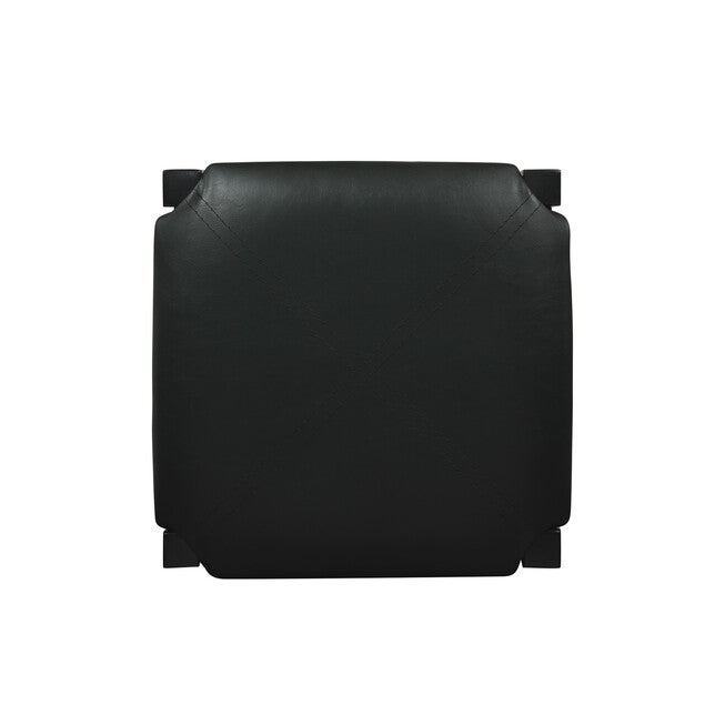 Lancer Backless Counter Stools, Black - Set of Two, , on-hover image number null