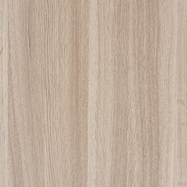 Beau Mid-Century Modern Transitional Two-Tone White And Oak Brown Finished Wood 3-Drawer Storage Cabinet, , alternate image number null